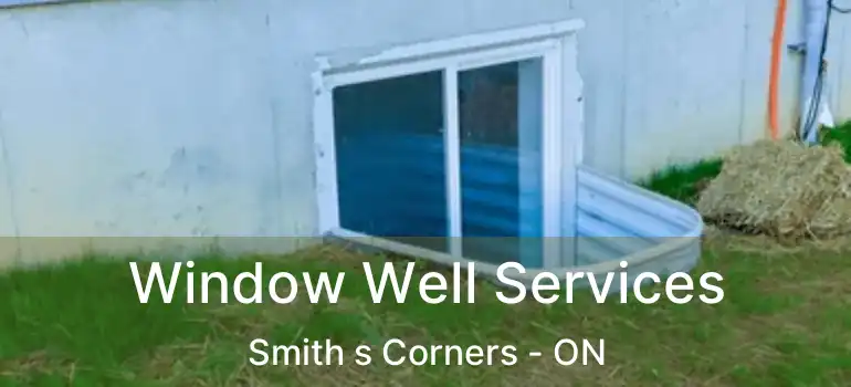 Window Well Services Smith s Corners - ON