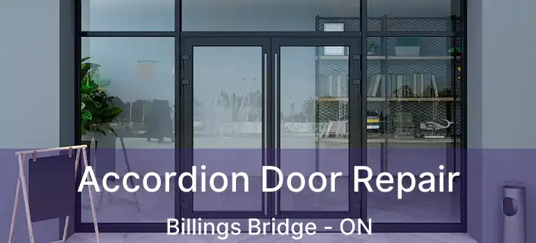  Accordion Door Repair Billings Bridge - ON