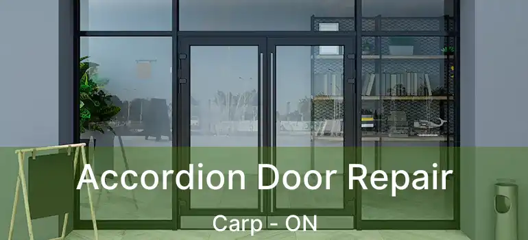 Accordion Door Repair Carp - ON