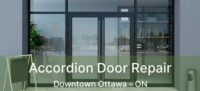  Accordion Door Repair Downtown Ottawa - ON