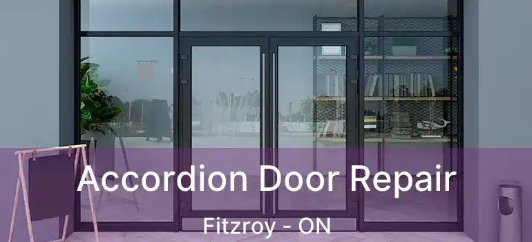Accordion Door Repair Fitzroy - ON