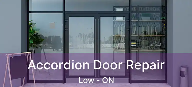 Accordion Door Repair Low - ON