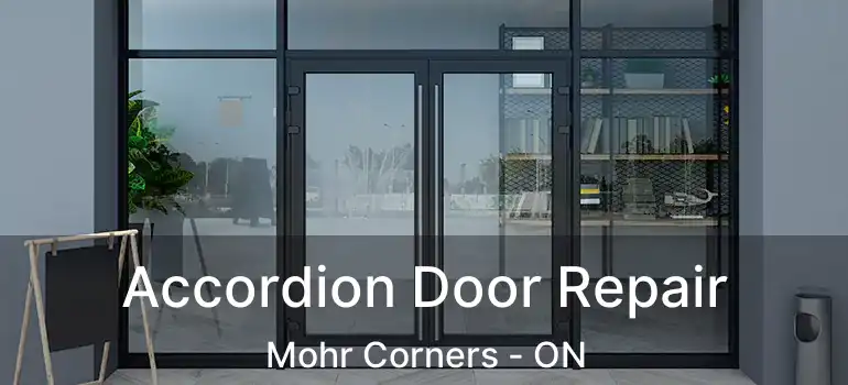 Accordion Door Repair Mohr Corners - ON