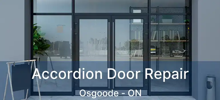 Accordion Door Repair Osgoode - ON