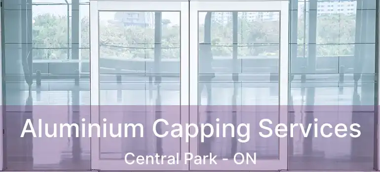 Aluminium Capping Services Central Park - ON