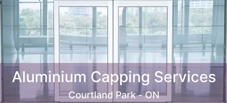  Aluminium Capping Services Courtland Park - ON