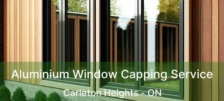 Aluminium Window Capping Service Carleton Heights - ON