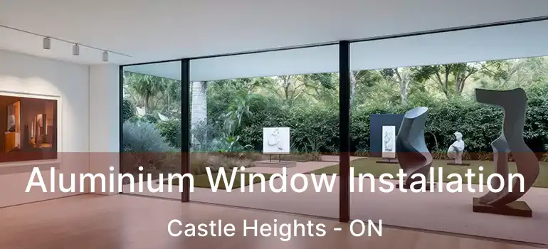  Aluminium Window Installation Castle Heights - ON