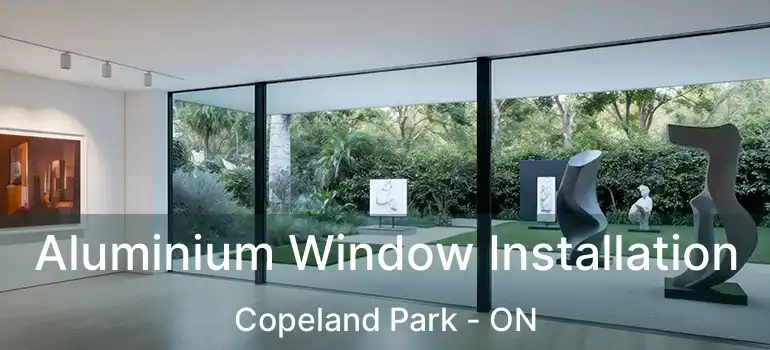 Aluminium Window Installation Copeland Park - ON