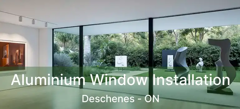 Aluminium Window Installation Deschenes - ON