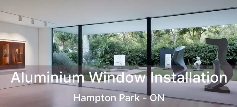Aluminium Window Installation Hampton Park - ON
