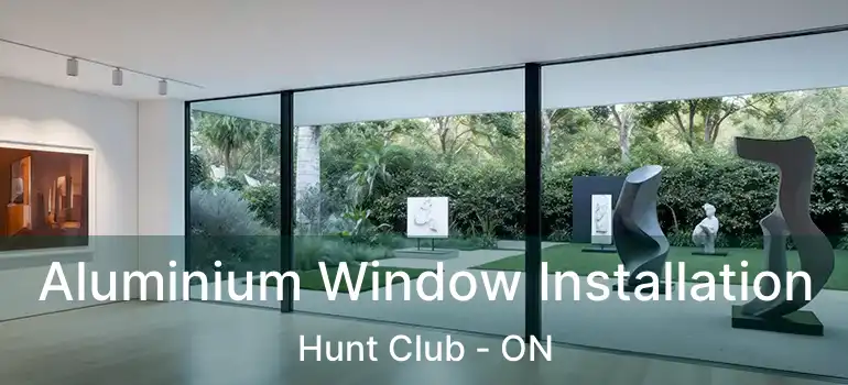 Aluminium Window Installation Hunt Club - ON