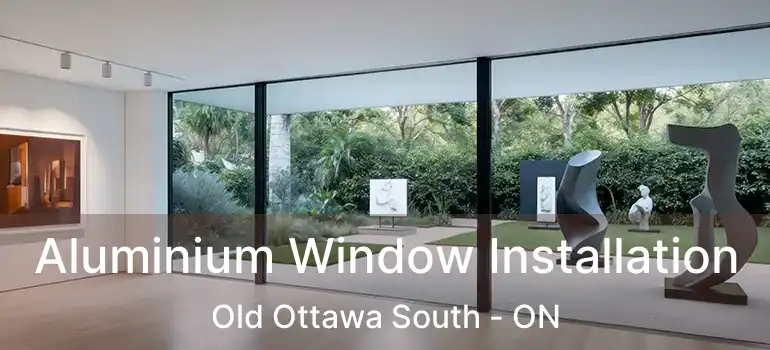 Aluminium Window Installation Old Ottawa South - ON