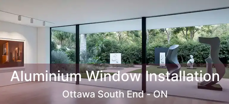 Aluminium Window Installation Ottawa South End - ON