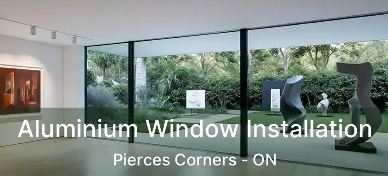  Aluminium Window Installation Pierces Corners - ON