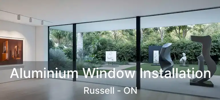 Aluminium Window Installation Russell - ON