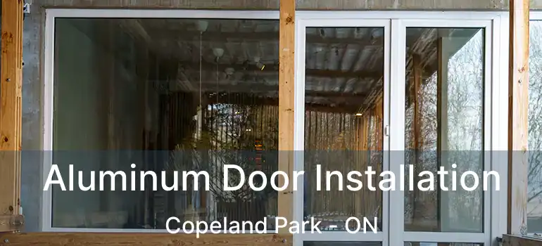  Aluminum Door Installation Copeland Park - ON