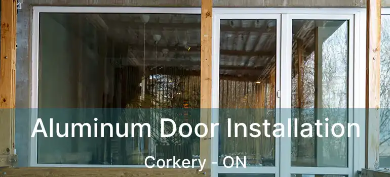  Aluminum Door Installation Corkery - ON