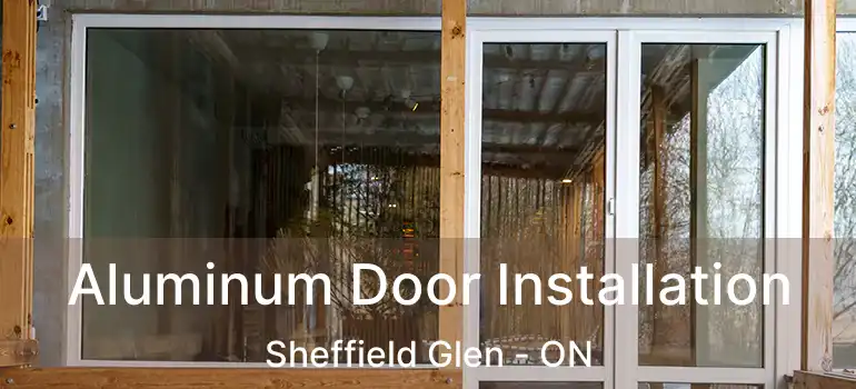 Aluminum Door Installation Sheffield Glen - ON