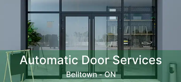 Automatic Door Services Belltown - ON