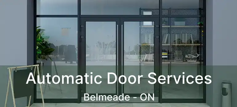 Automatic Door Services Belmeade - ON
