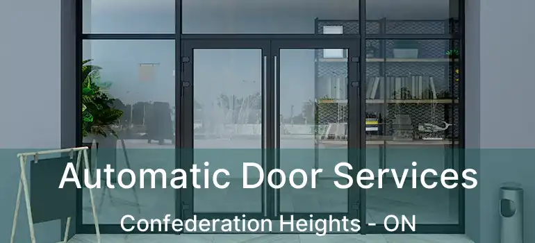  Automatic Door Services Confederation Heights - ON