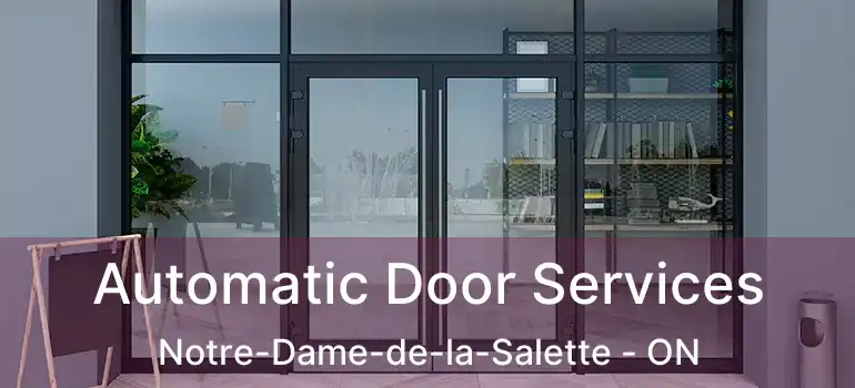  Automatic Door Services Notre-Dame-de-la-Salette - ON
