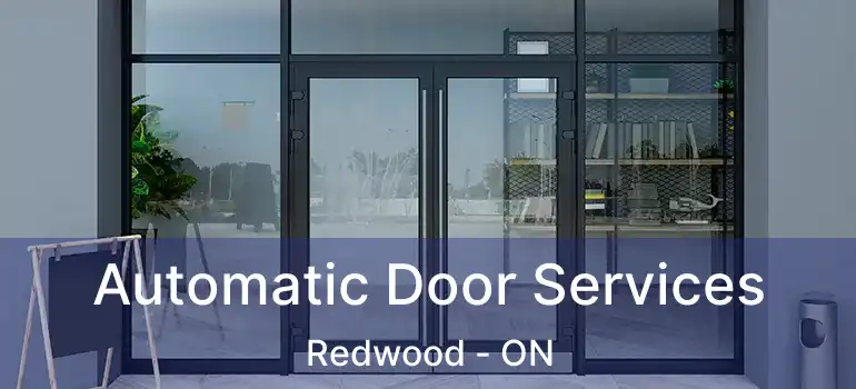 Automatic Door Services Redwood - ON