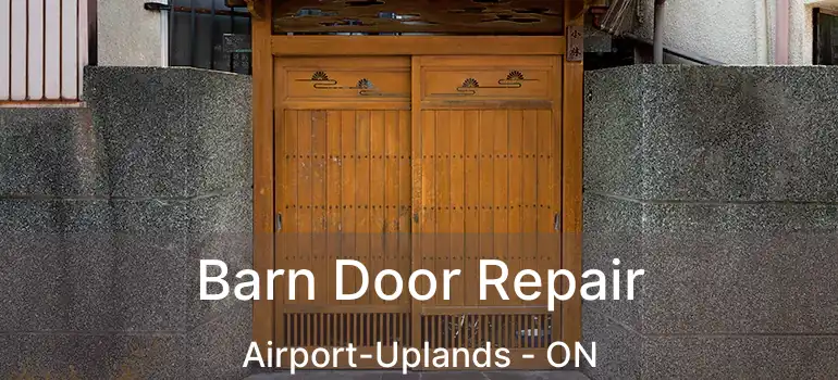  Barn Door Repair Airport-Uplands - ON