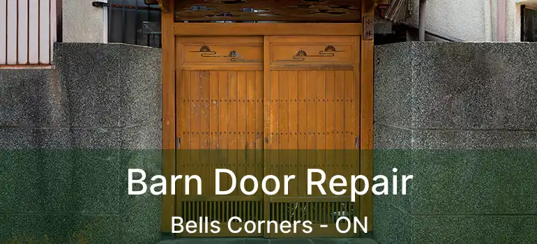 Barn Door Repair Bells Corners - ON