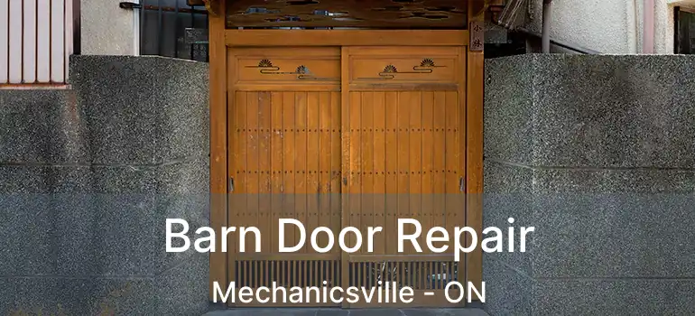 Barn Door Repair Mechanicsville - ON