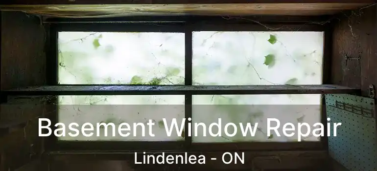 Basement Window Repair Lindenlea - ON