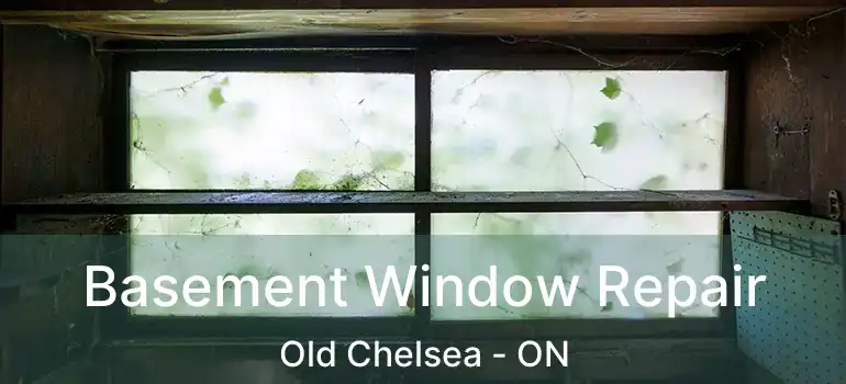  Basement Window Repair Old Chelsea - ON