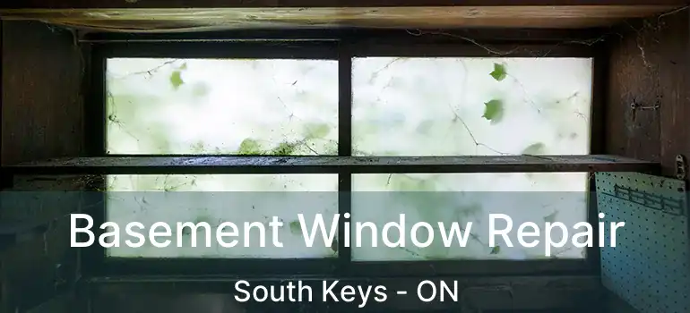 Basement Window Repair South Keys - ON