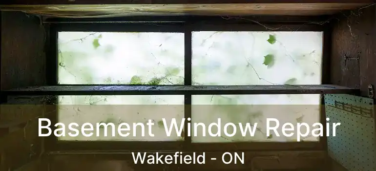  Basement Window Repair Wakefield - ON