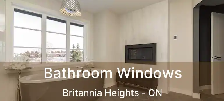  Bathroom Windows Britannia Heights - ON