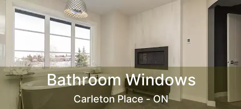Bathroom Windows Carleton Place - ON