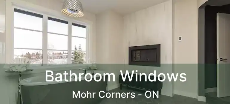 Bathroom Windows Mohr Corners - ON