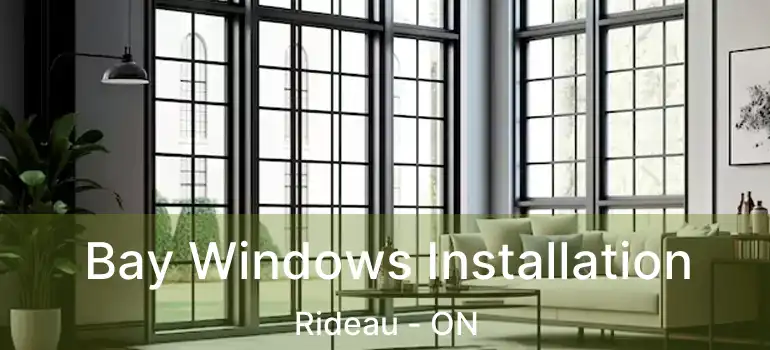 Bay Windows Installation Rideau - ON