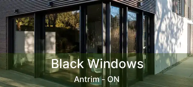 Black Windows Antrim - ON
