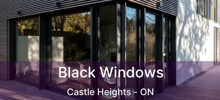 Black Windows Castle Heights - ON