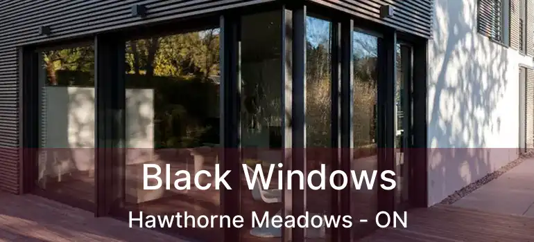 Black Windows Hawthorne Meadows - ON