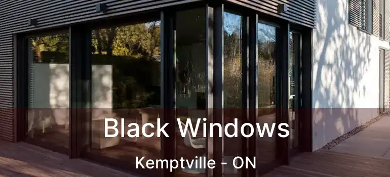  Black Windows Kemptville - ON