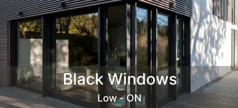 Black Windows Low - ON