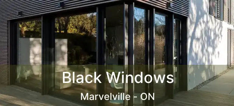 Black Windows Marvelville - ON