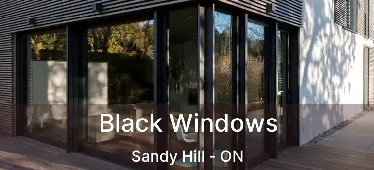  Black Windows Sandy Hill - ON