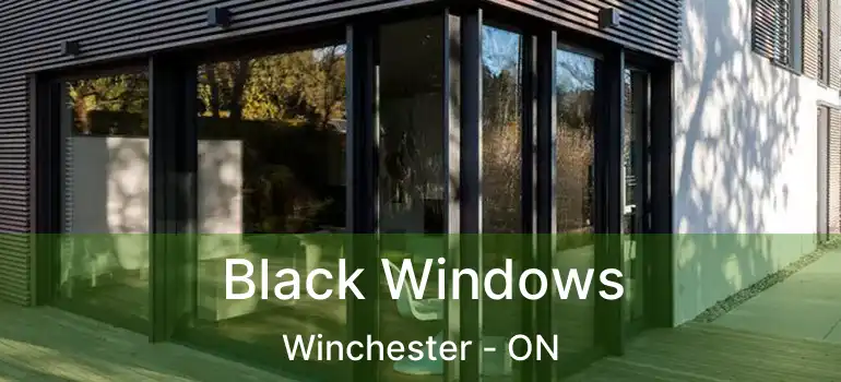 Black Windows Winchester - ON