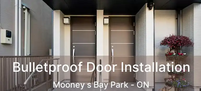  Bulletproof Door Installation Mooney s Bay Park - ON