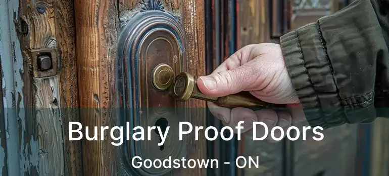 Burglary Proof Doors Goodstown - ON