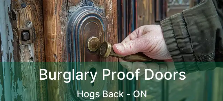 Burglary Proof Doors Hogs Back - ON